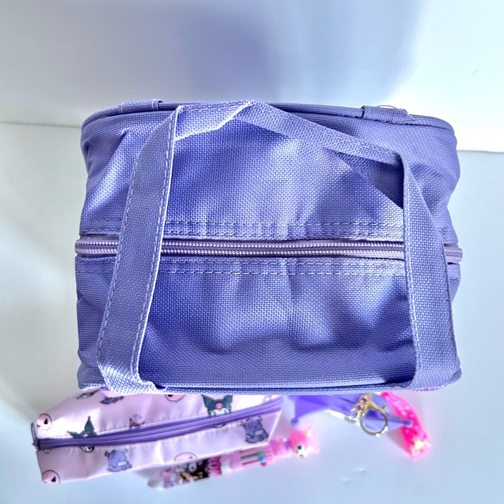 💜(KUR313) Kuromi Adorable 4-Piece Lunch Cooler Bundle! - Picture 3 of 10